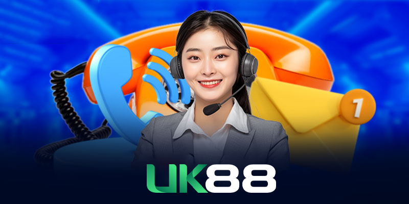 Các kênh liên hệ với UK88